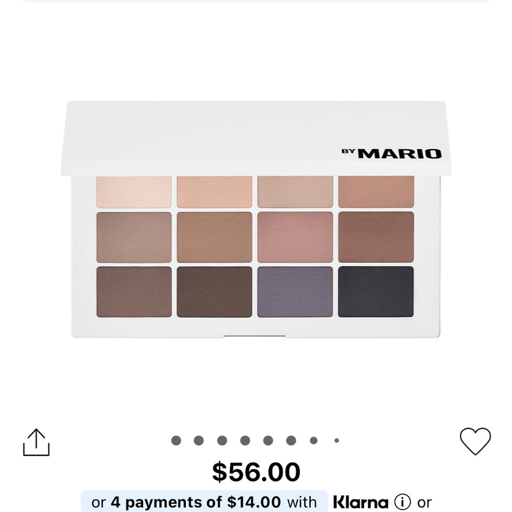 Makeup by Mario Master Mattes Eyeshadow Palette: The Neutrals
